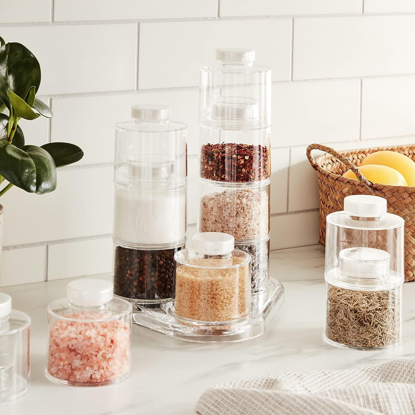 Acrylic Spice Tower carousel
