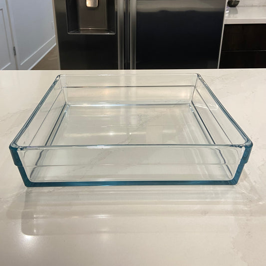 Large Square 81 oz Roasting Dish -Oven to Table Borosilicate Glass