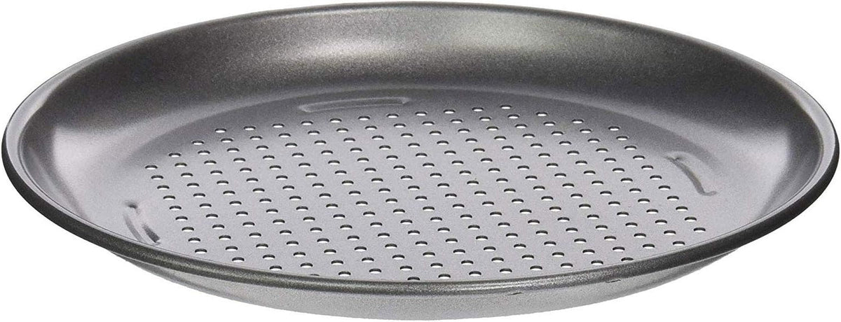 Nonstick Stainless 4pc Mini Pizza Pan Set 7" w/Perforated Bottom- Oven Safe
