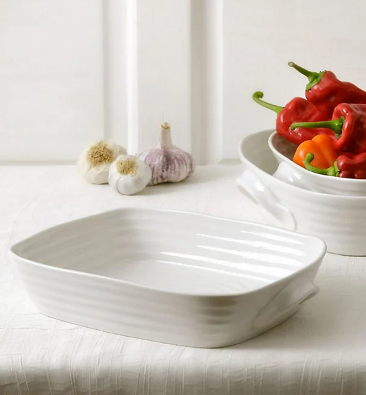 Rectangular Roasting Dish - Large White