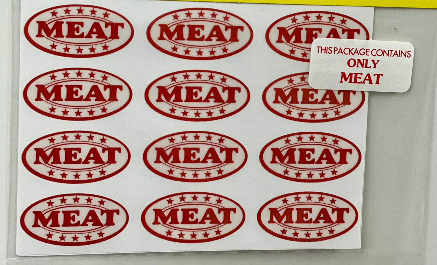 Kosher Labels - Meat/ Dairy/ Pareve