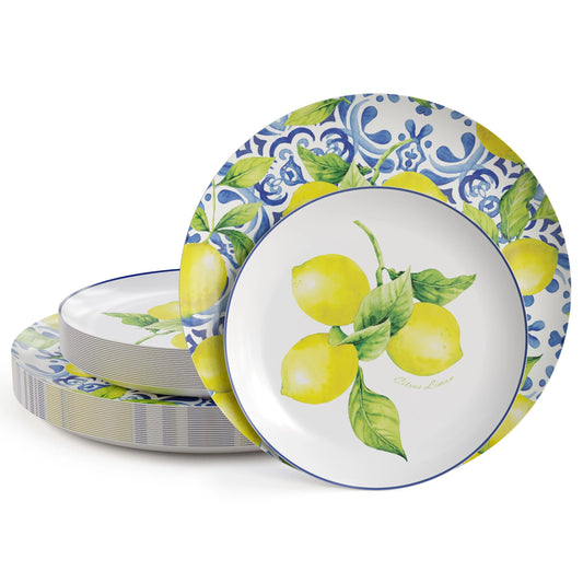 10 In. Earthtrends Tuscan Paper Plates