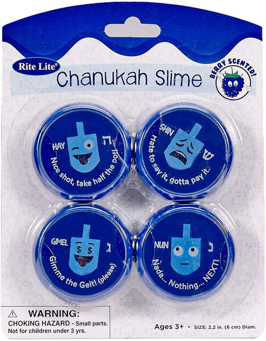 Chanukah Slime