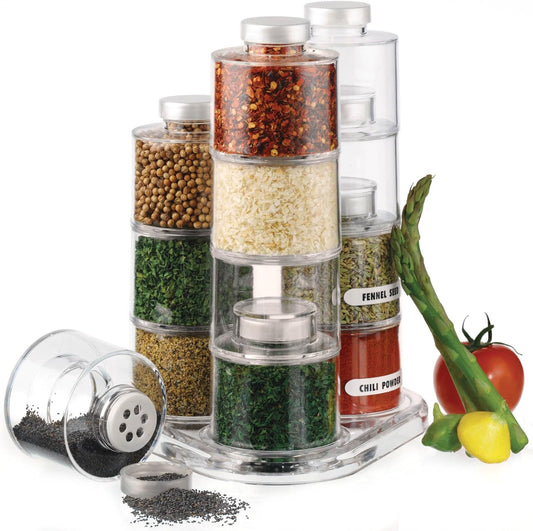 Acrylic Spice Tower carousel