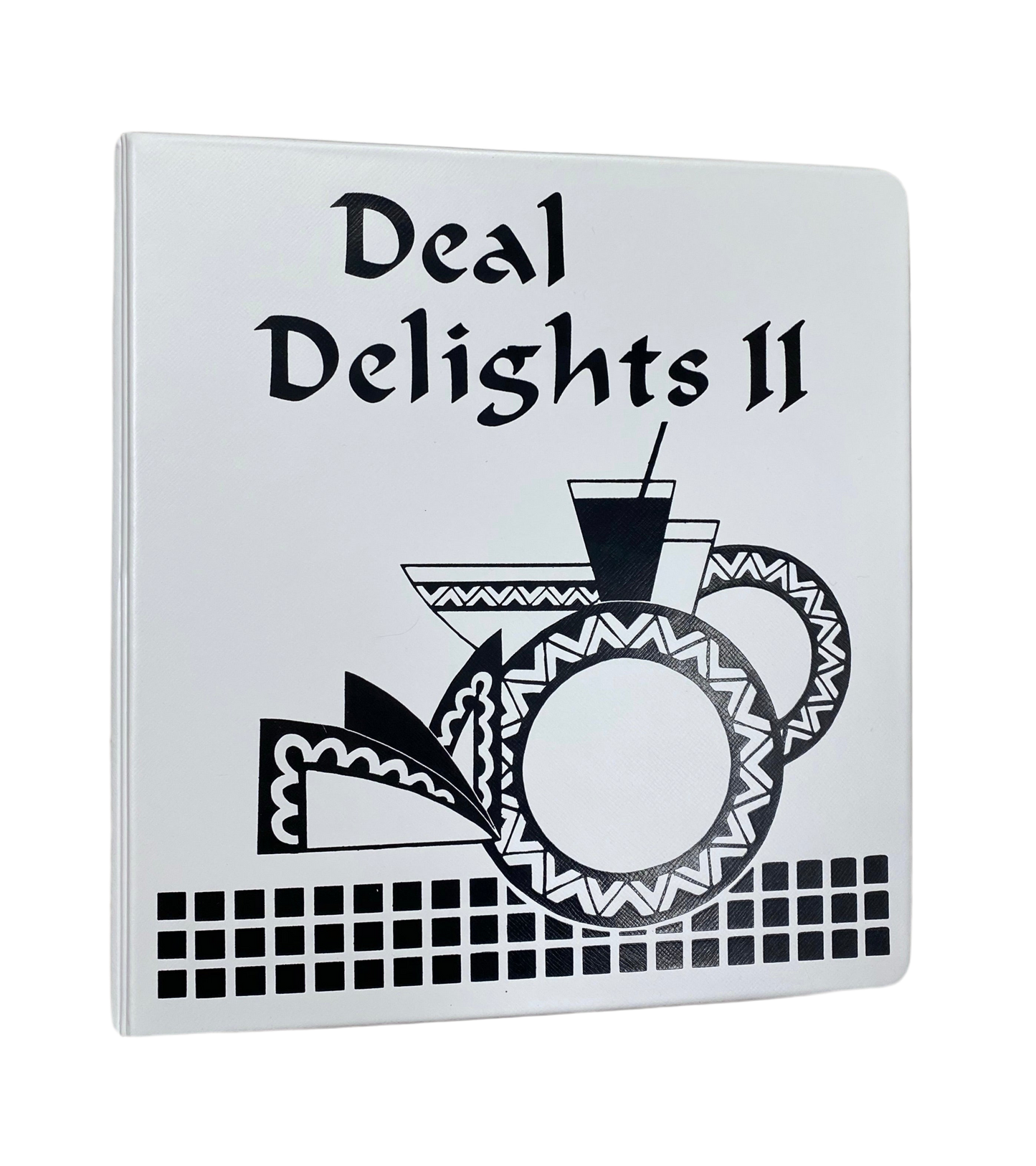 Deal Delights 2 Cookbook White