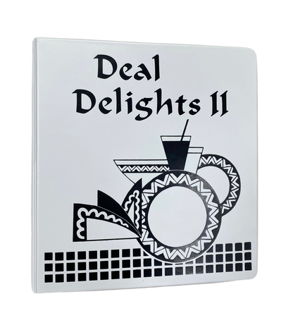 Deal Delights 2 Cookbook White
