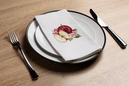 Apple Floral Curtain Dinner/ Guest Napkins 16 Ct