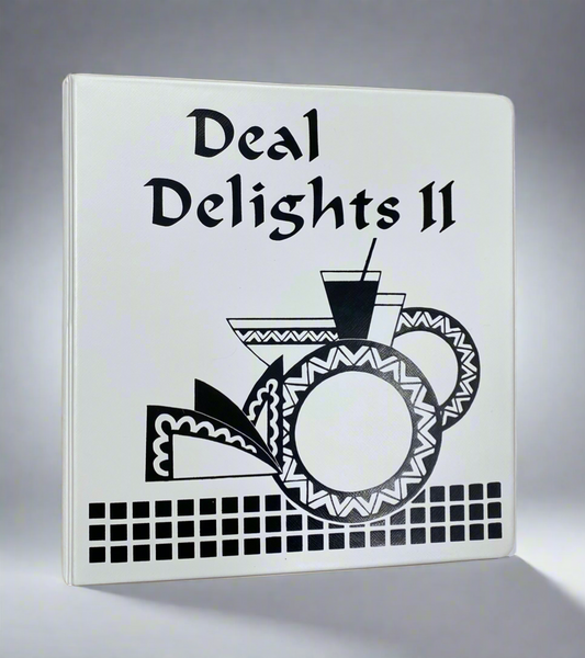 Deal Delights 2 Cookbook White