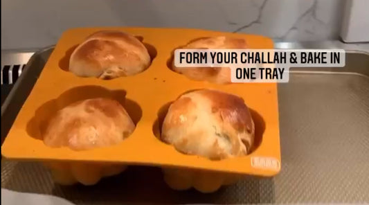Challah Mold Rolls Silicone Pan