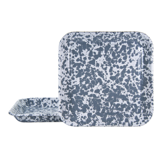 Enamelware Coated Square Tray/ Roasting Dish