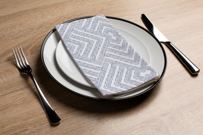 Geometric Diamond Dinner/ Guest Napkins 16 Ct