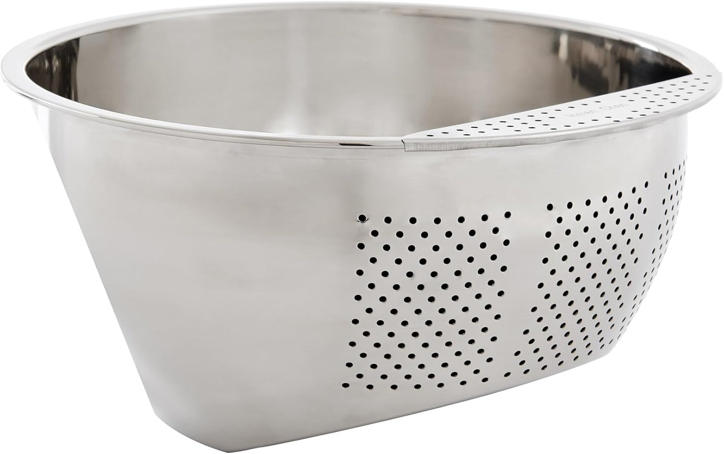 Stainless Steel Rice Washing Strainer Bowl