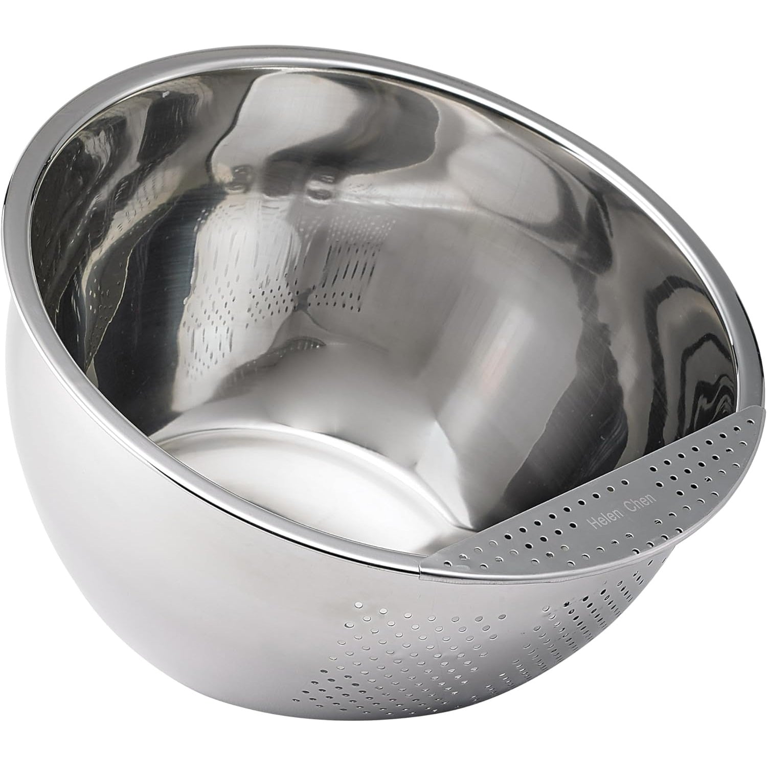 Stainless Steel Rice Washing Strainer Bowl – Kitchen Caboodles