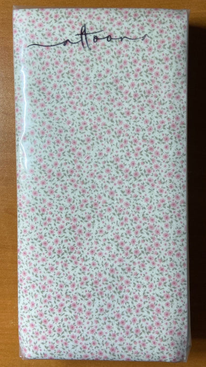 Mini Pink Blooms Floral Dinner/ Guest Napkins 16 Ct