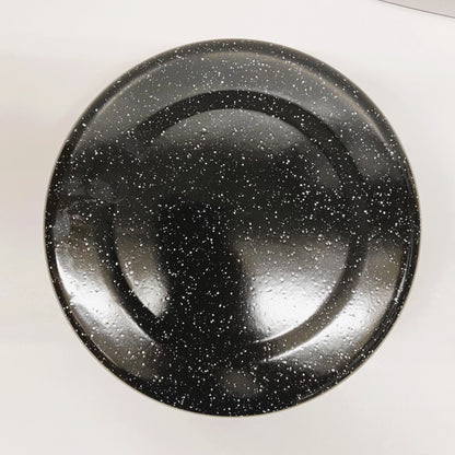 Round Speckled Enameled Covered Roaster - 3 lb Capacity / 10"