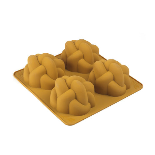 Challah Mold Rolls Silicone Pan