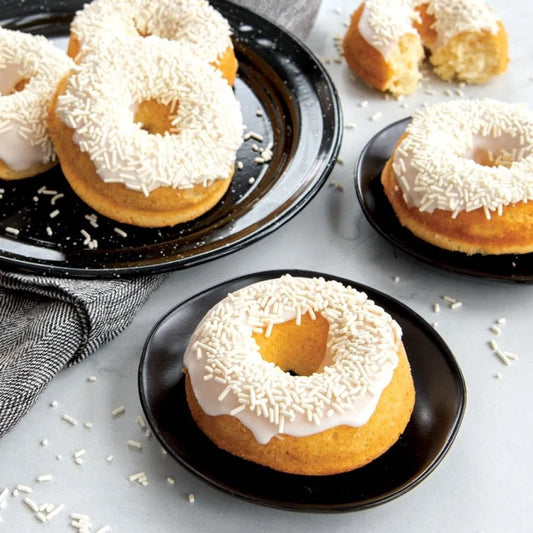 Enamelware Classic Full Size Donut Pan - Ceramic Nonstick