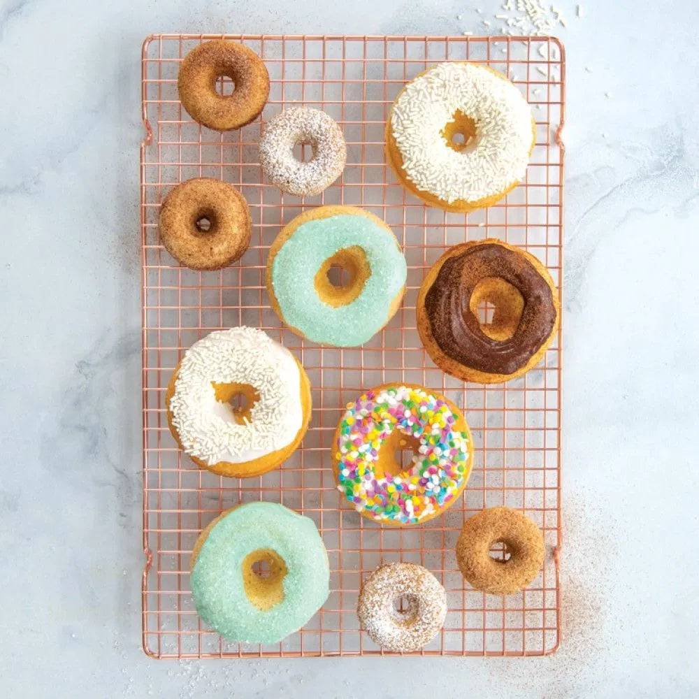 Enamelware Classic Full Size Donut Pan - Ceramic Nonstick