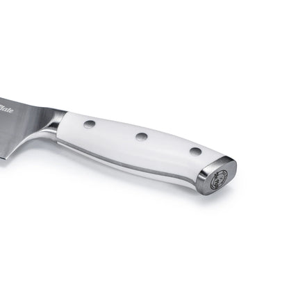 Think Outside the Plate 8" inch Chef's Knife with White Handle