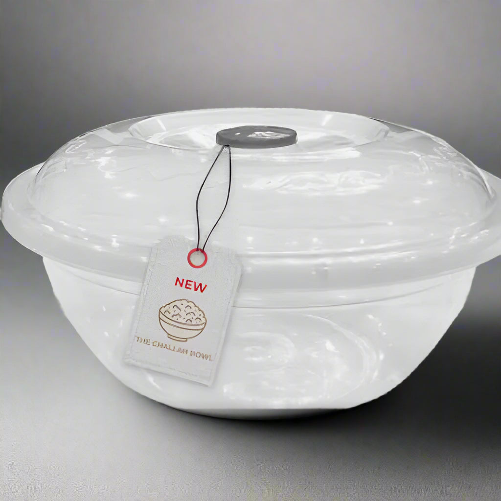 10 Liter Large Challah Bowl with Cover
