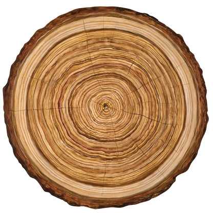 Cut Wood Die Cut Disposable Placemats/ Chargers - 12 Pack