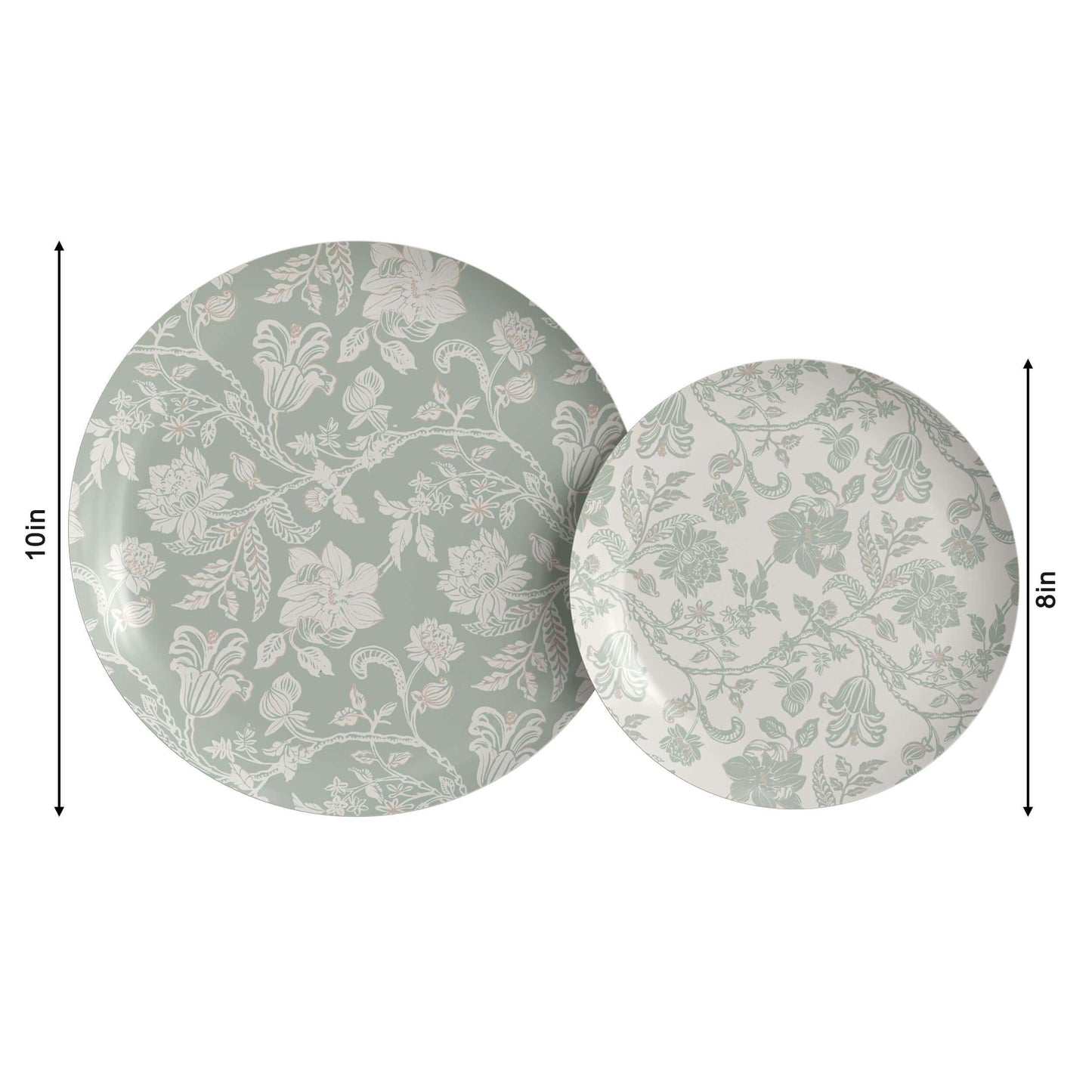 10 In. Earthtrends Gracy Paper Plates Dinner Size 20 pk