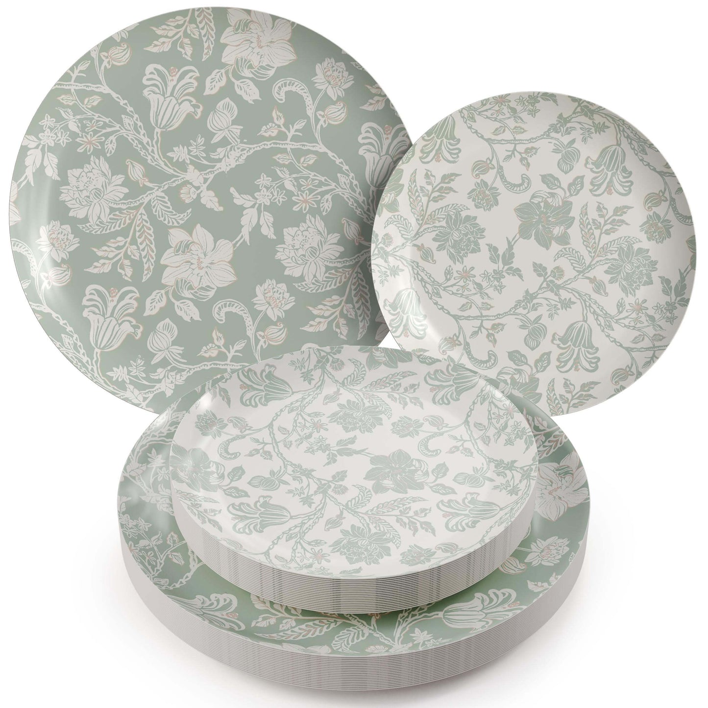 10 In. Earthtrends Gracy Paper Plates Dinner Size 20 pk