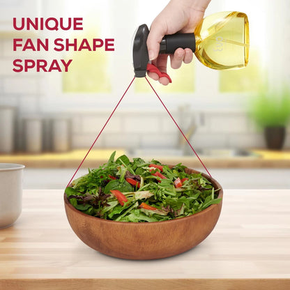 Olive Oil & Vinegar Sprayer Emulsifier Aerosol Free Plastic Container 2-Pack 8 oz Bottles