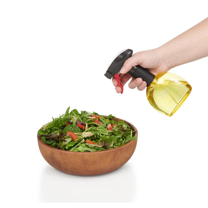 Olive Oil & Vinegar Sprayer Emulsifier Aerosol Free Plastic Container 2-Pack 8 oz Bottles