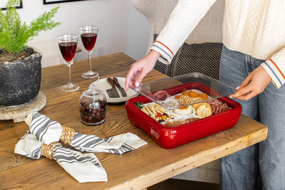 Fancy Panz Aluminum Foil Pan Carrier - Roaster Cover Case for 9x13 Tins