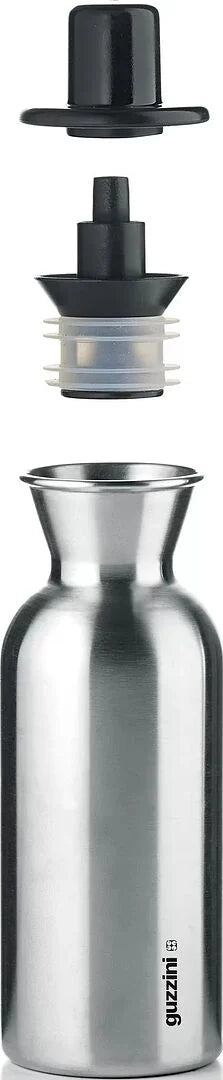 Perfect Dressing Oil/ Vinegar Cruet -Stainless Steel Bottle Pourer 8.5 oz