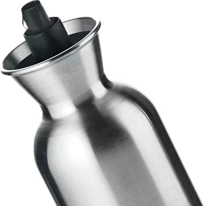 Perfect Dressing Oil/ Vinegar Cruet -Stainless Steel Bottle Pourer 8.5 oz