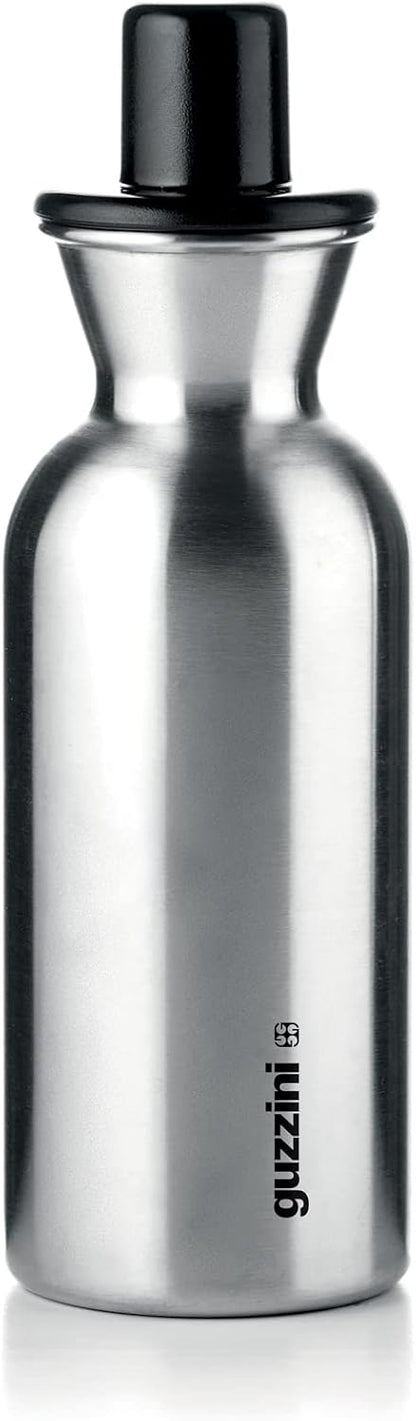 Perfect Dressing Oil/ Vinegar Cruet -Stainless Steel Bottle Pourer 8.5 oz