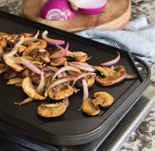 2 Burner Nonstick Reversible Grill and Griddle