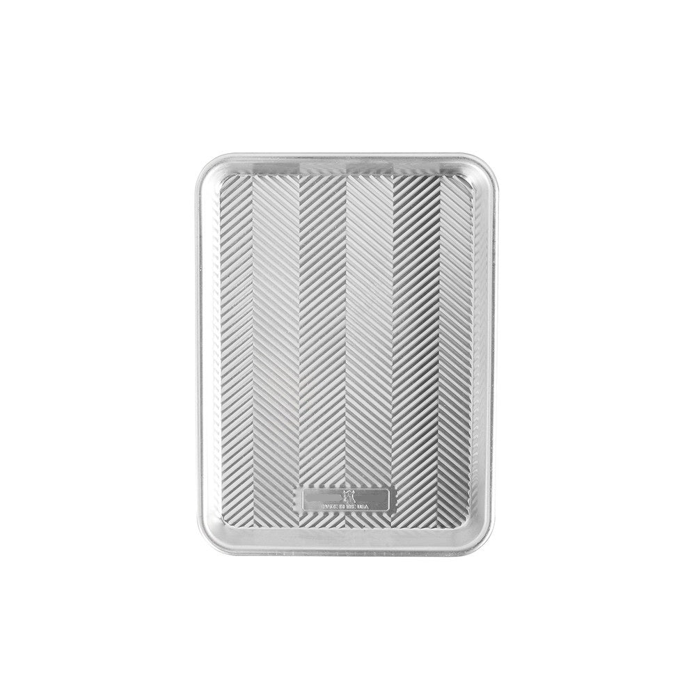 Naturals Prism Textured Aluminum Quarter Sheet Baking Pan 13" x 9.6"