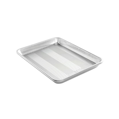 Naturals Prism Textured Aluminum Quarter Sheet Baking Pan 13" x 9.6"