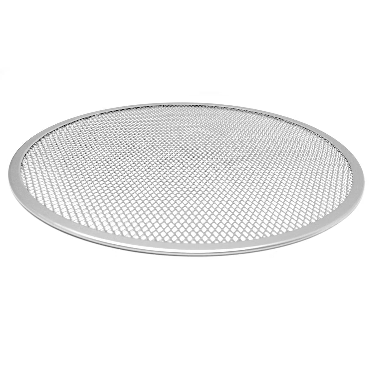 Aluminum 16" Pizza Baking Screen Crisper Crispy Crust - Oven Safe Anodized