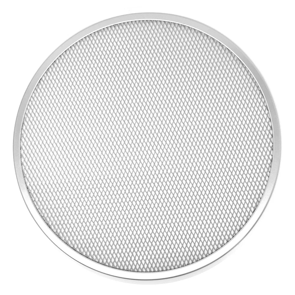 Aluminum 16" Pizza Baking Screen Crisper Crispy Crust - Oven Safe Anodized