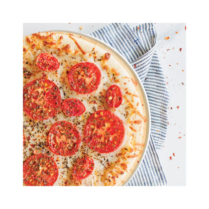 Aluminum 9" Hot Air Crisp Vented Pizza Pan/ Crisper - Oven Safe