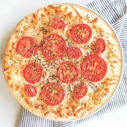 Aluminum 9" Hot Air Crisp Vented Pizza Pan/ Crisper - Oven Safe
