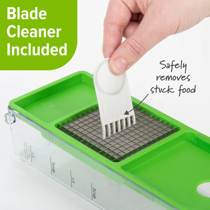 Deluxe Onion Chopper/ Dicer with Cleaning Grid