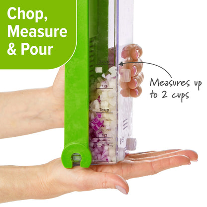 Deluxe Onion Chopper/ Dicer with Cleaning Grid