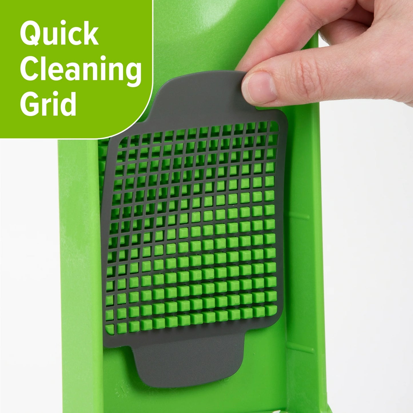 Deluxe Onion Chopper/ Dicer with Cleaning Grid
