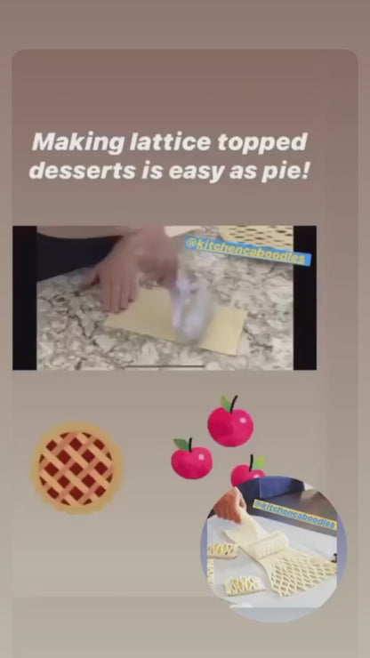 Pie Top/Pastry Lattice Cutter