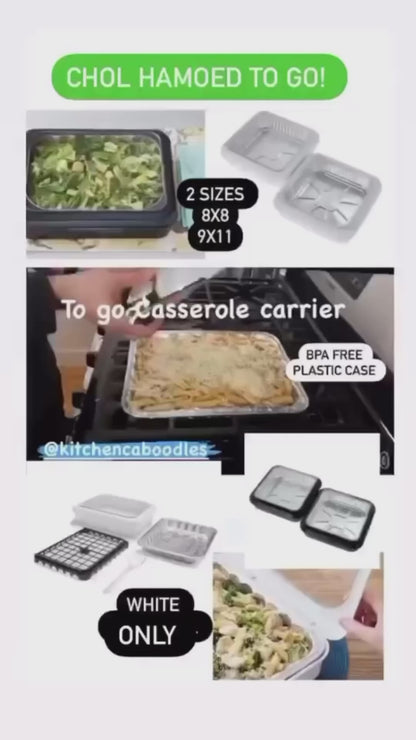 Travel casserole carrier