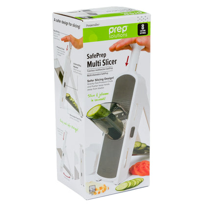 Prep Solutions Safety Prep Multi Slicer - 8 Settings - Perfect for Latkes