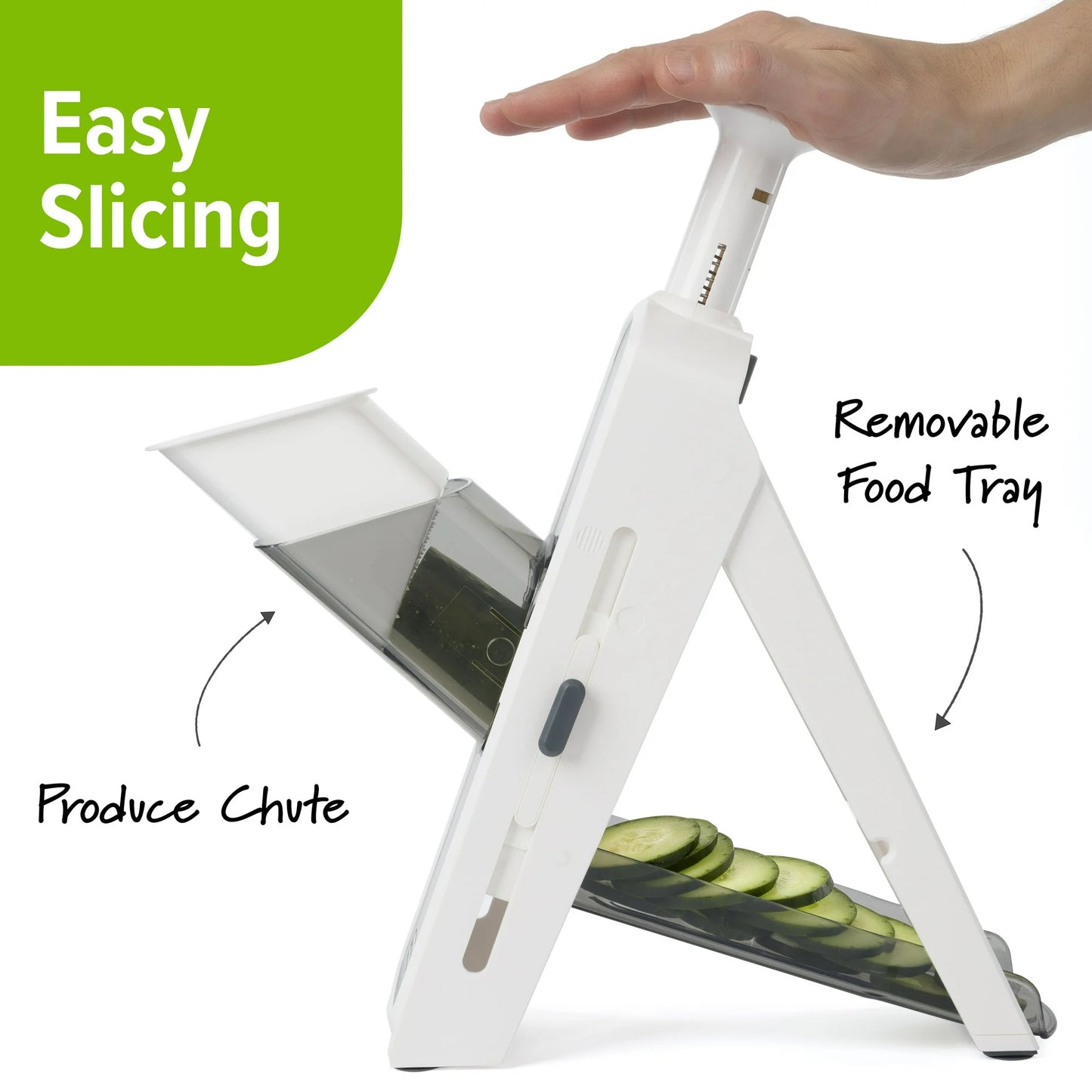 Prep Solutions Safety Prep Multi Slicer - 8 Settings - Perfect for Latkes