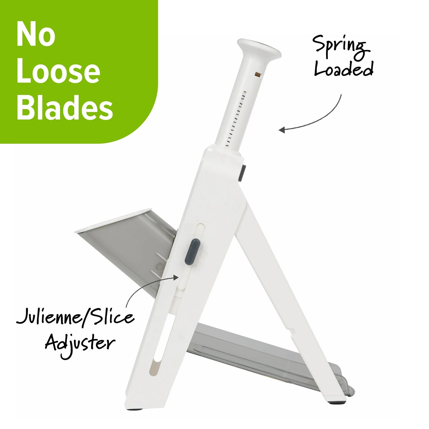 Prep Solutions Safety Prep Multi Slicer - 8 Settings - Perfect for Latkes