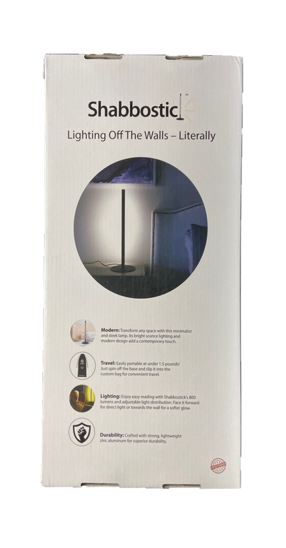 Shabbostick Indirect Lighting Stick Lamp Kosher for Shabbat