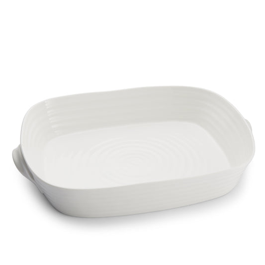 Rectangular Roasting Dish - Medium White